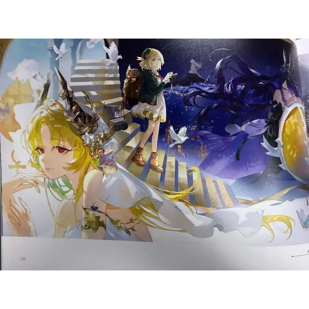 fast us shipping Official Arknights Illustration Collection Vol. 6